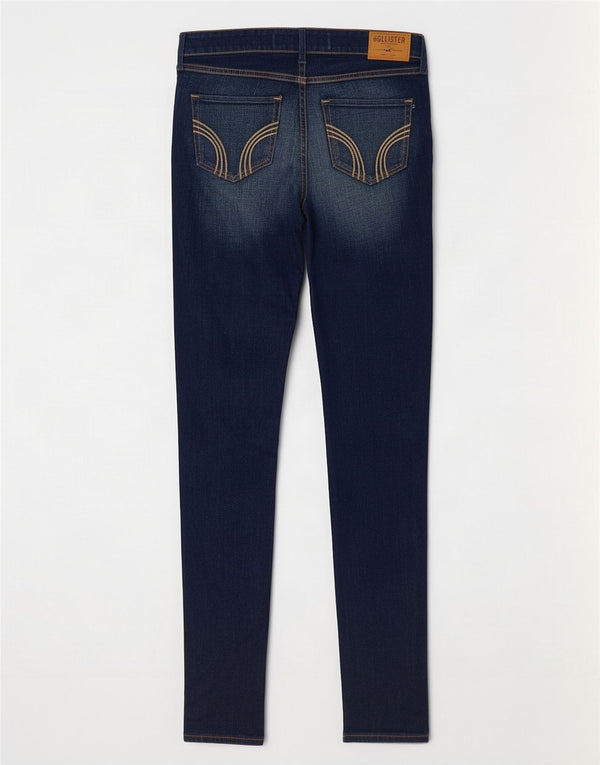 Hollister γυναικεία στενόχωρα τζιν US 3 Small W26 L31 Navy Blue