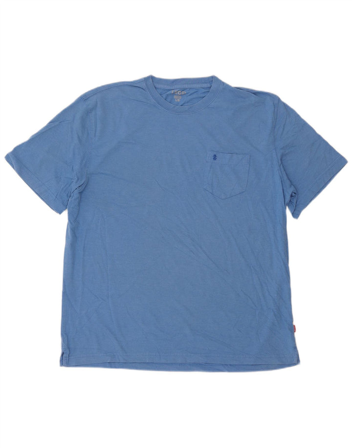 Ανδρικό T-Shirt Izod Top Large Blue