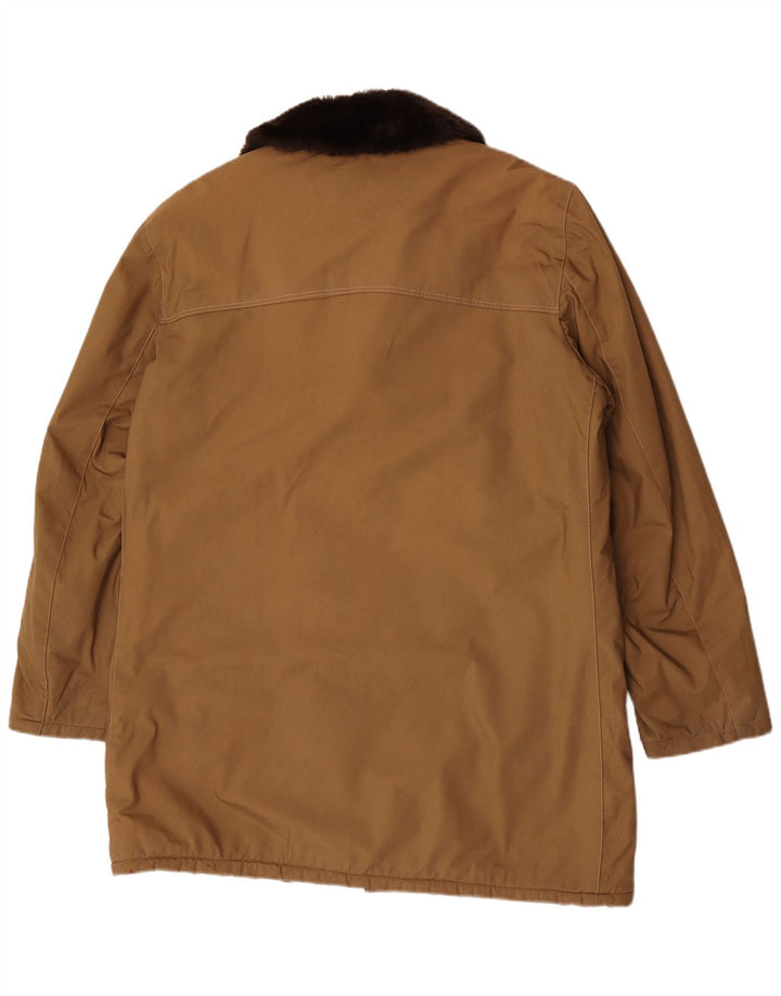 Vintage Ανδρικό παλτό Sherpa IT 58 4XL Μπεζ