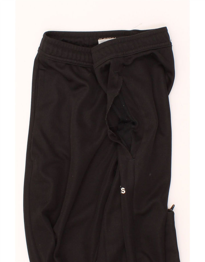 ADIDAS Womens Tracksuit Trousers UK 10 Small Black Polyester Vintage Adidas and Second-Hand Adidas from Messina Hembry 