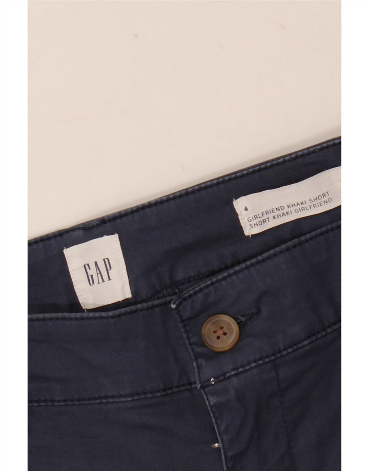 Gap Womens Girlfriend Σορτς Chino US 4 Small W28 Navy Blue