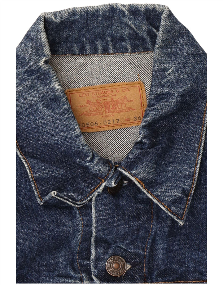 LEVI'S Γυναικείο Τζιν Μπουφάν EU 36 Small Blue