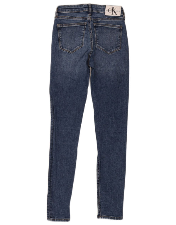 Γυναικεία Skinny Jeans Calvin Klein W25 L30 Blue