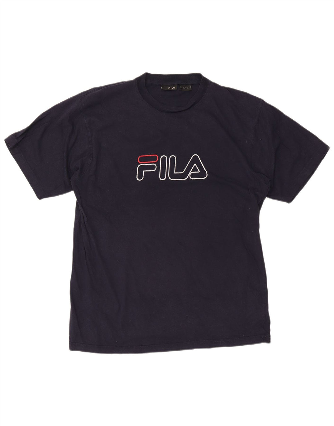 Ανδρικό γραφικό T-shirt Fila Top Large Navy Blue