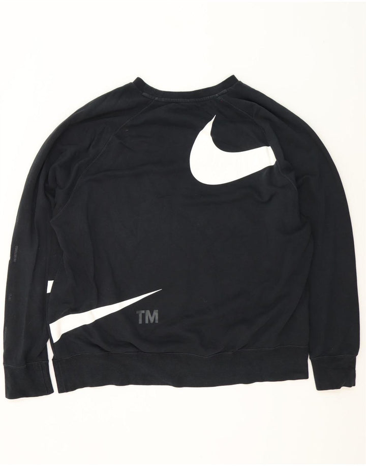 Ανδρικό γραφικό φούτερ Nike Jumper 2XL Μαύρο βαμβακερό