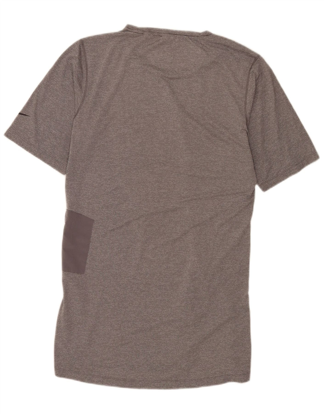 Ανδρικό T-Shirt Nike Dri Fit Τοπ μεσαίου γκρι πολυεστέρα