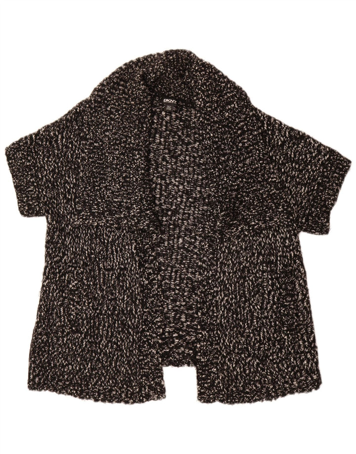 DKNY Γυναικείο πουλόβερ με κοντό μανίκι UK 10 Small Black