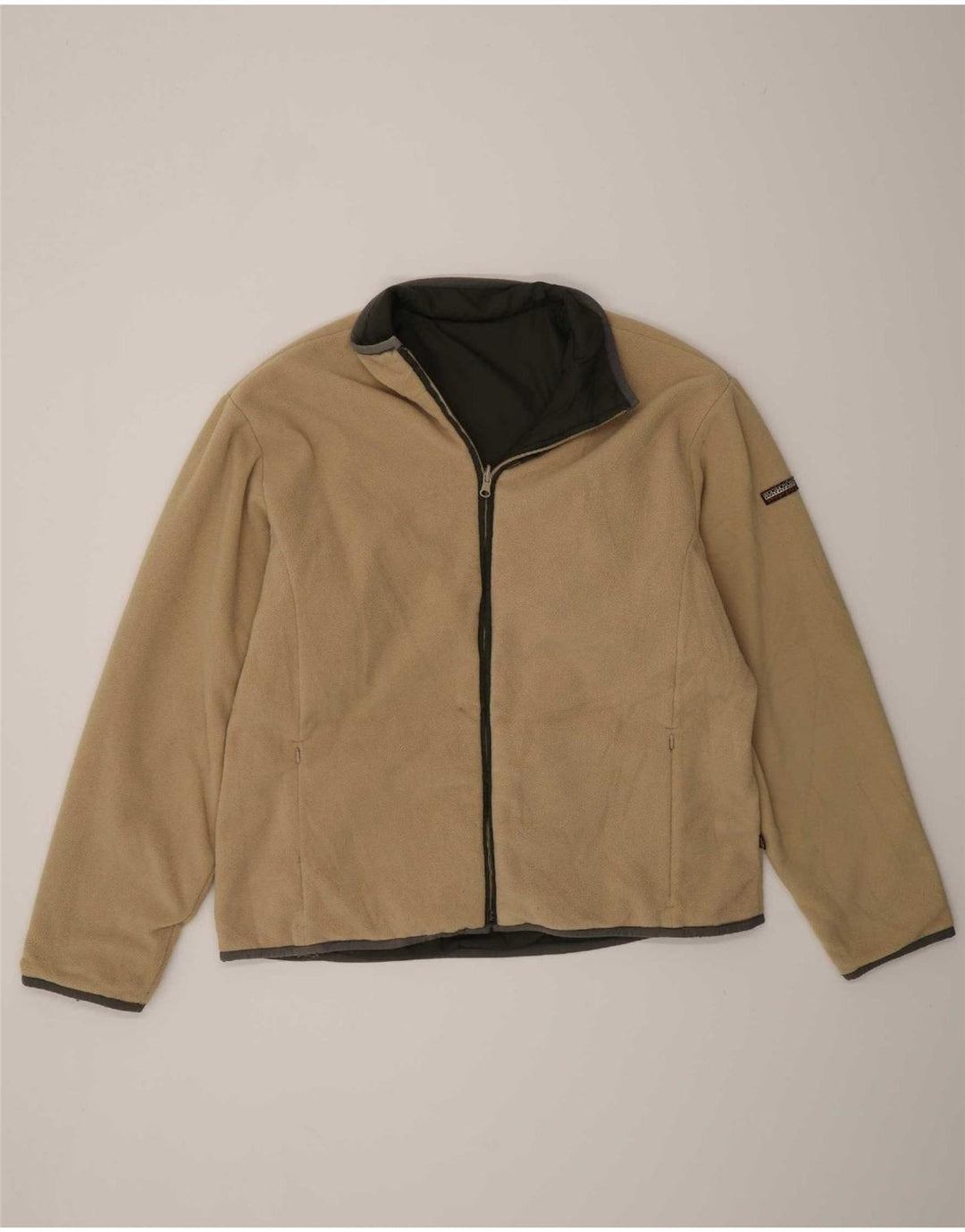 Napapijri Ανδρικό Geographic Reversible Jacket UK 40 Large Khaki