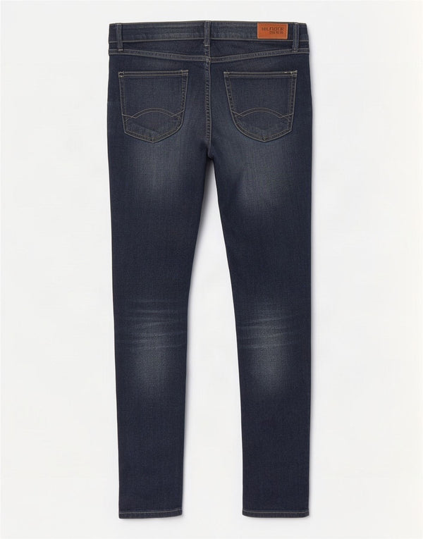 Tommy Hilfiger Γυναικεία Skinny Jeans W32 L30 Navy Blue Cotton