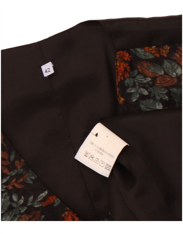 Vintage ανδρικό γιλέκο με 5 κουμπιά EU 42 Μεγάλη πολύχρωμη φλοράλ βισκόζη