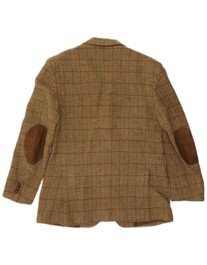 VINTAGE Ανδρικό τζάκετ με 3 κουμπιά σακάκι IT 52 XL Χακί μαλλί