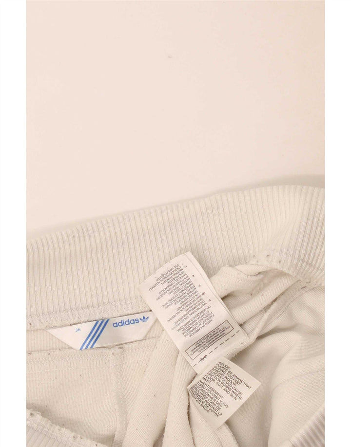 Γυναικεία αθλητική φόρμα Adidas Παντελόνι EU 36 Small White Polyester