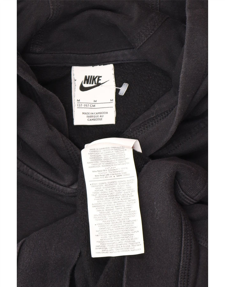 Nike Boys Graphic Hoodie Jumper 10-11 ετών, μεσαίο μαύρο βαμβακερό