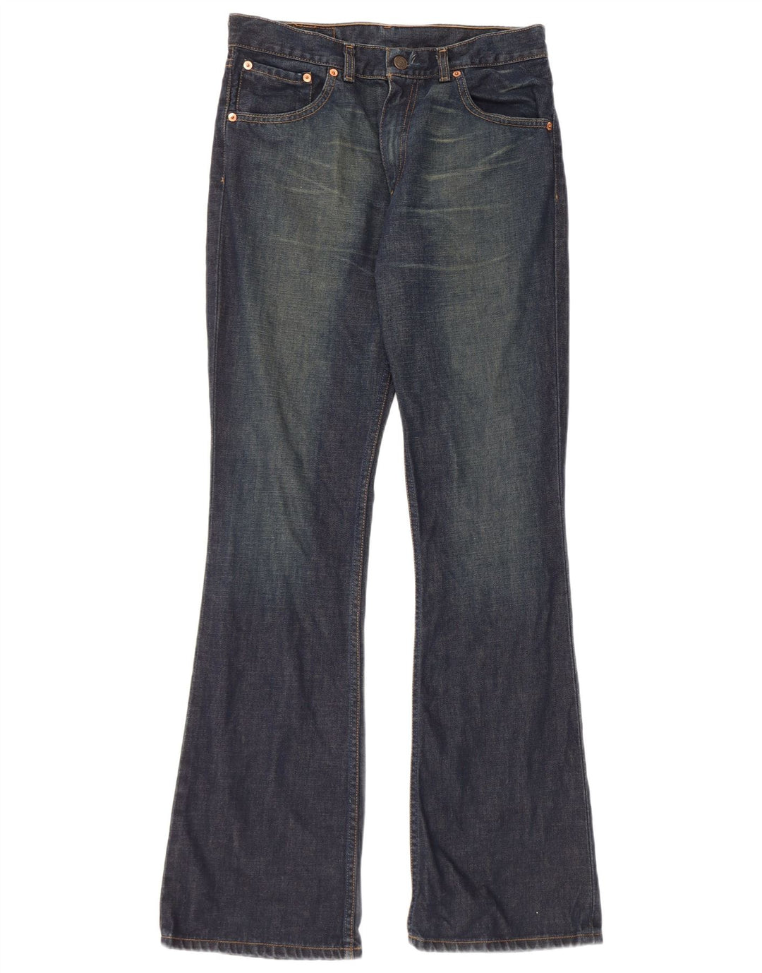 Levi's Womens 525 Bootcut Jeans W31 L34 Blue Cotton