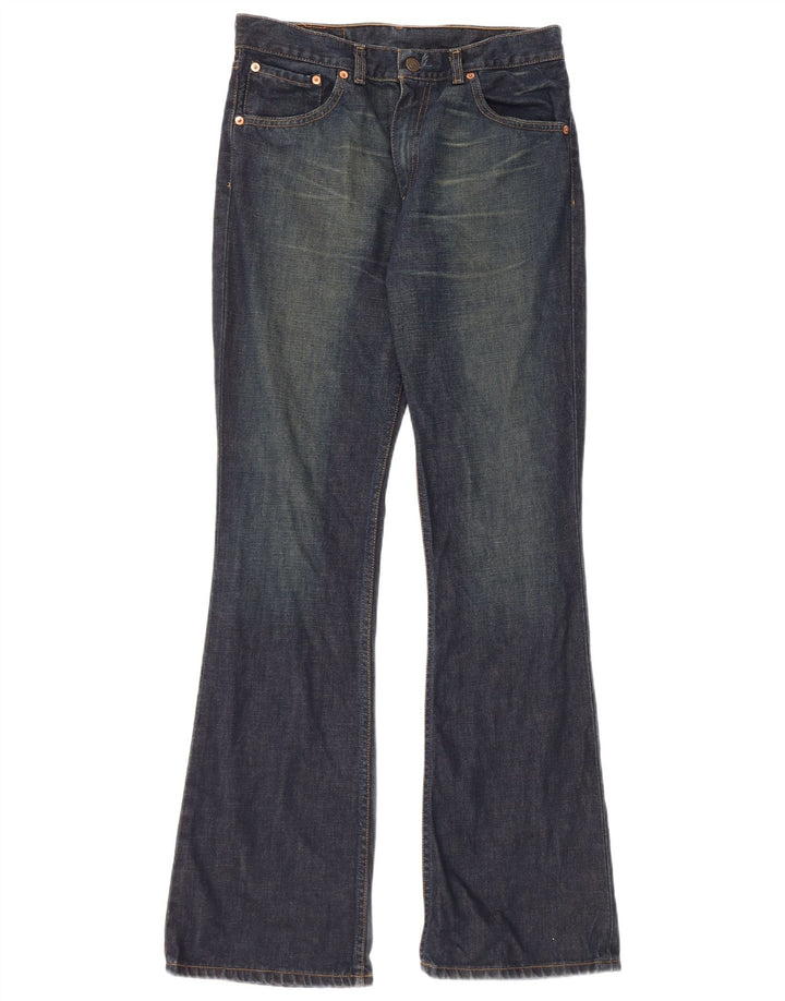 Levi's Womens 525 Bootcut Jeans W31 L34 Blue Cotton