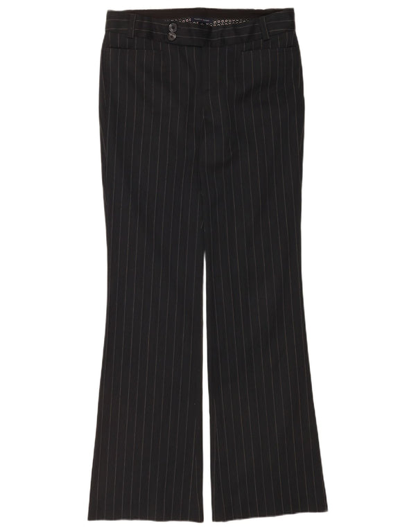 Tommy Hilfiger Womens Suit Trousers US 4 Small W30 L33 Black Pinstripe