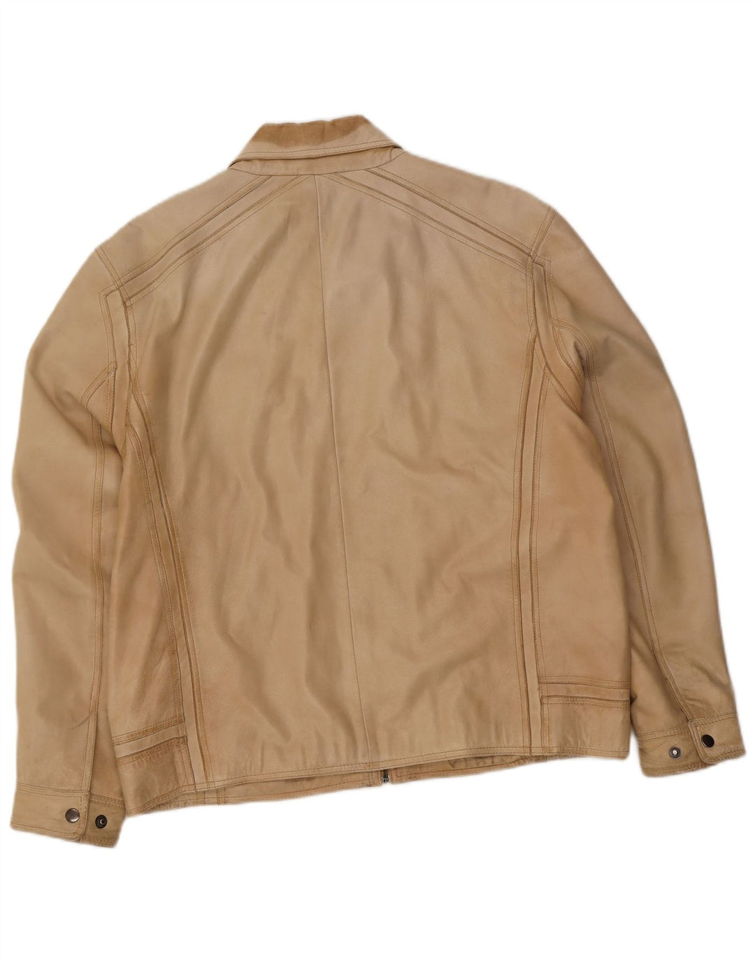 A.W.Dunmore Ανδρικό Δερμάτινο Μπουφάν UK 40 Large Beige