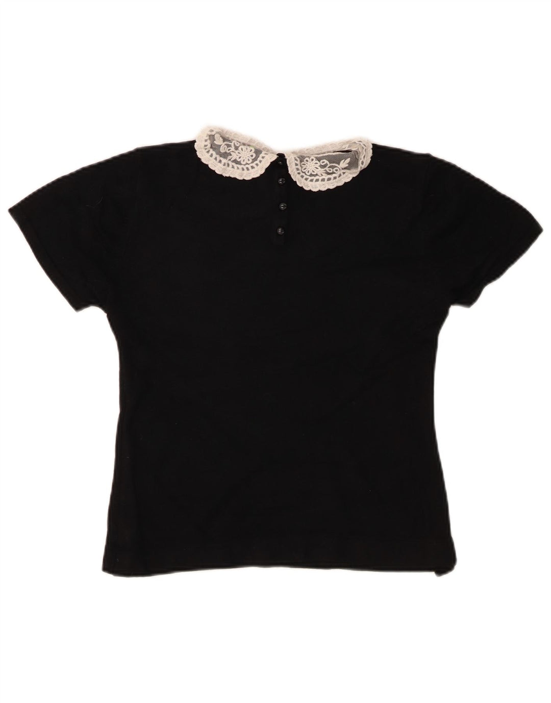 Marks & Spencer Γυναικεία μπλούζα Crop Top UK 12 Medium Black