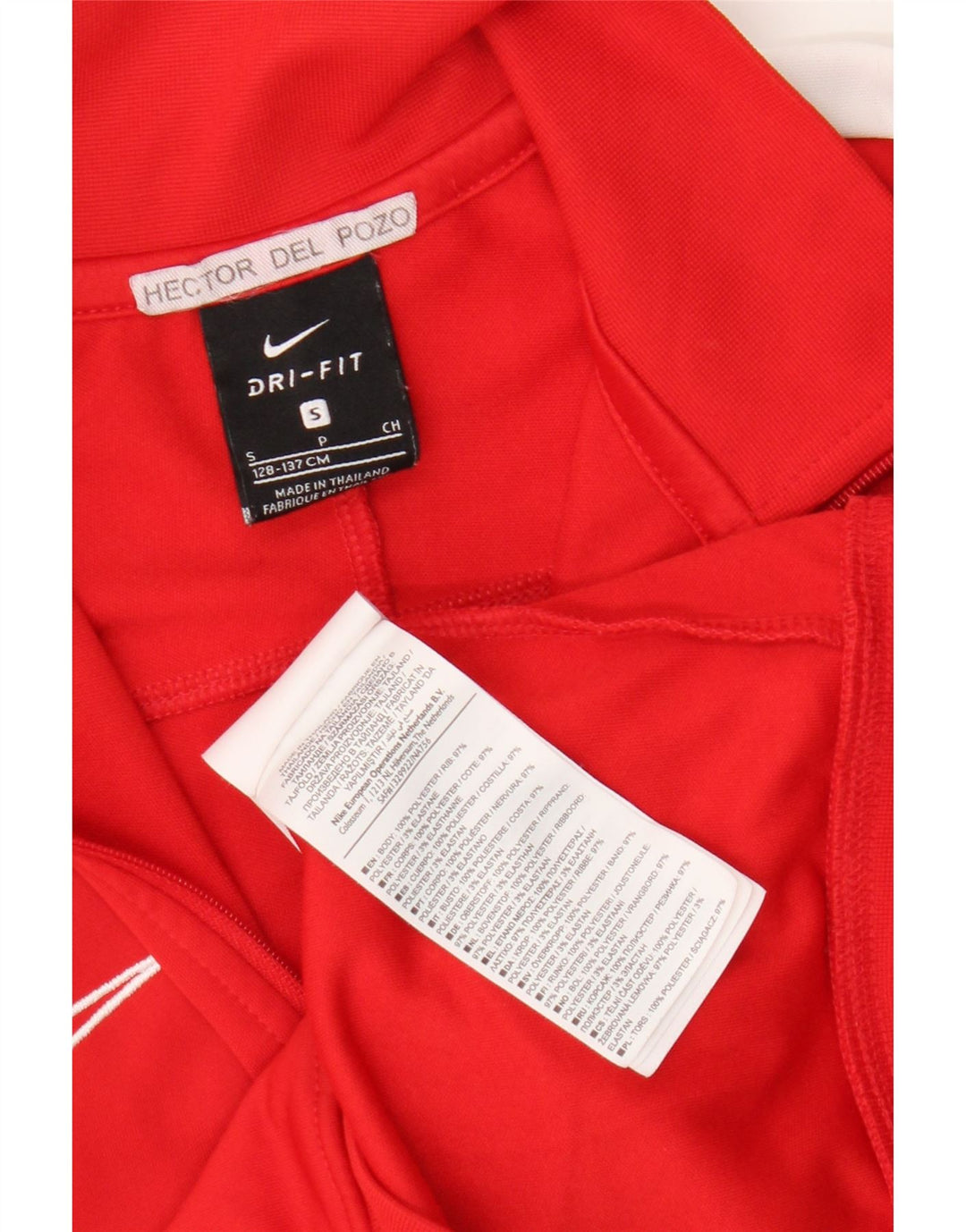 Μπουφάν Nike Boys Atletico Madrid Top μπουφάν 8-9 ετών Small Red