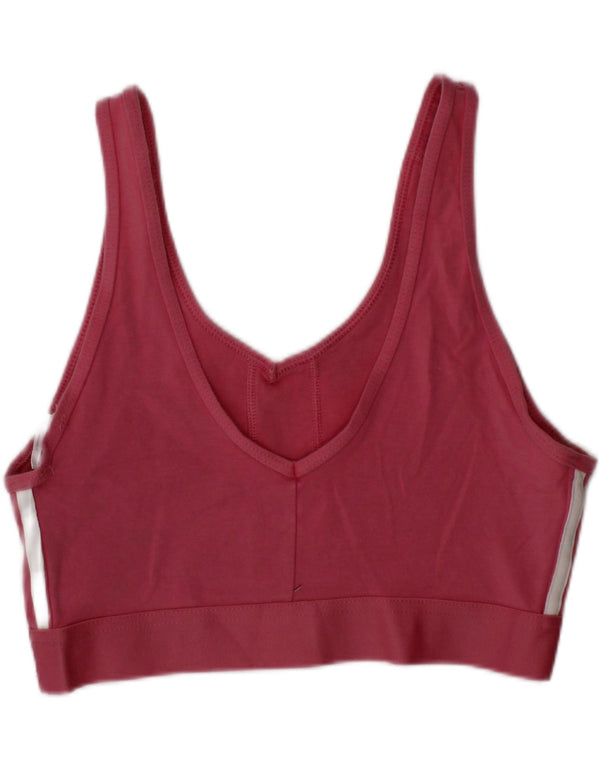 Γυναικείο γραφικό αθλητικό σουτιέν Adidas Top Small Pink Cotton Sports