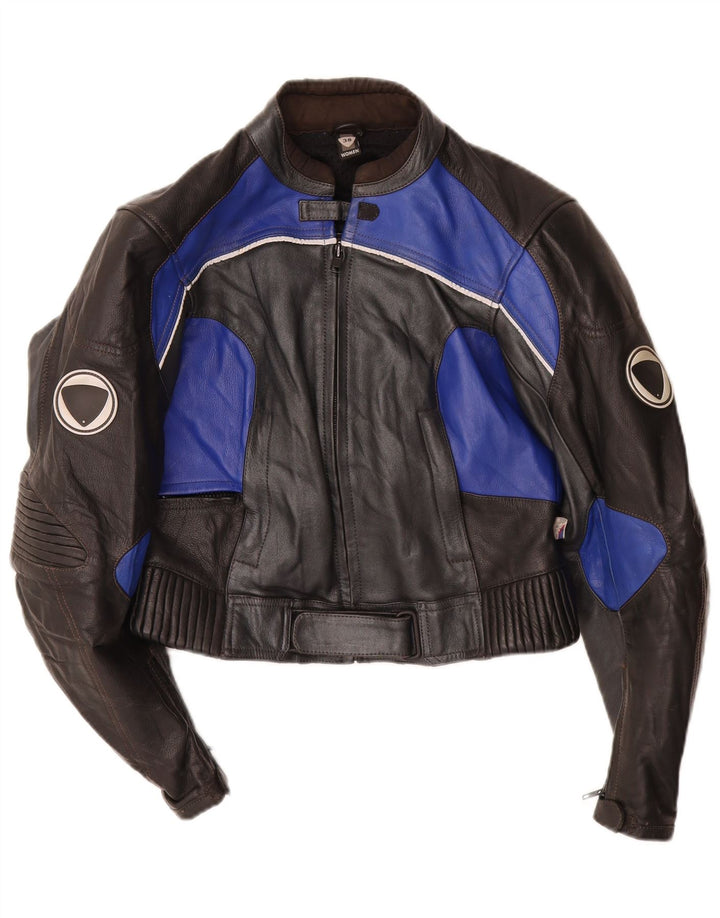 SCHUH Γυναικεία Μοτοσικλέτα 2 τεμαχίων EU 38 Medium W26 L28 Black Biker