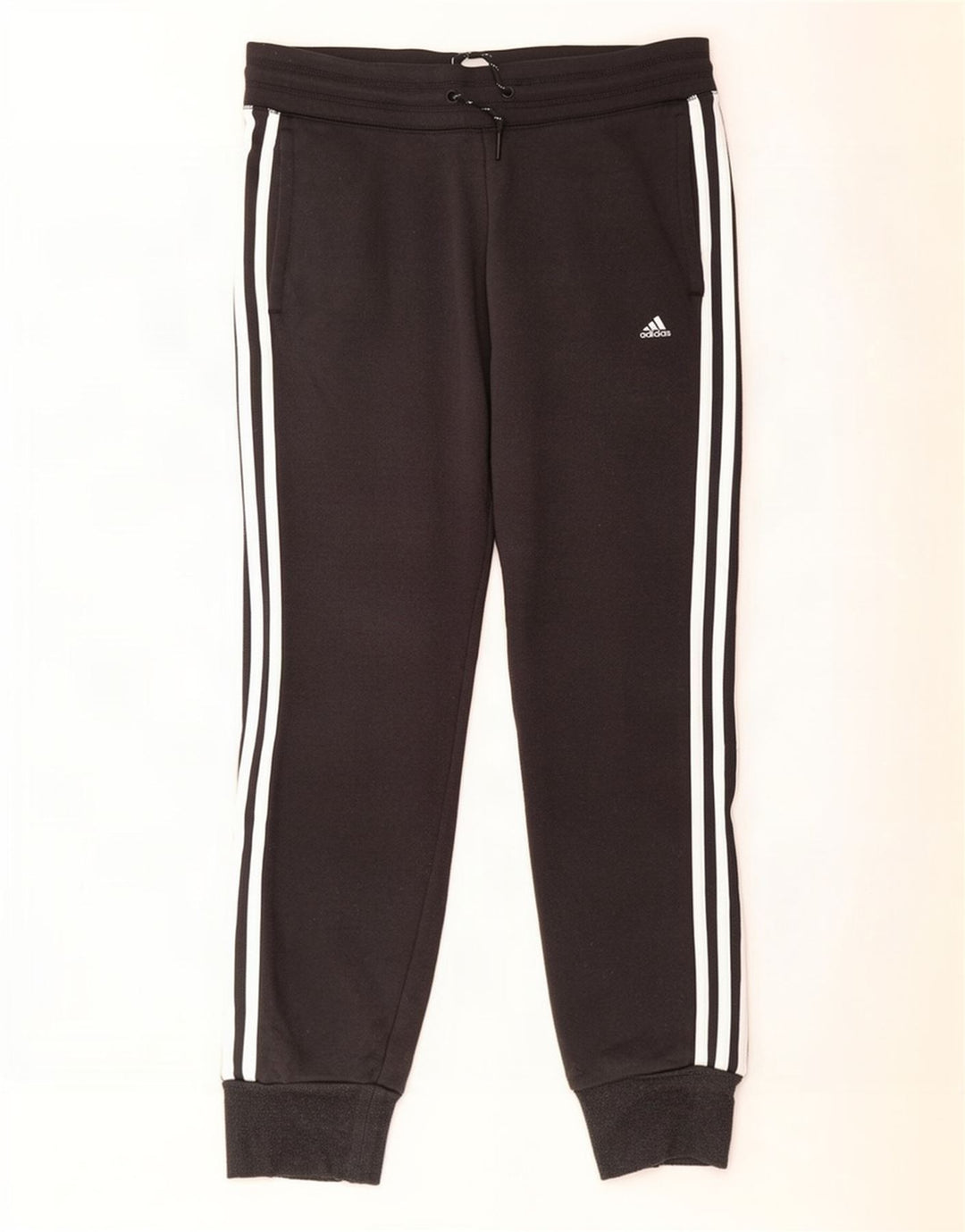 Adidas Ανδρική φόρμα Climalite Παντελόνι Joggers Μικρό Μαύρο Πολυεστέρα