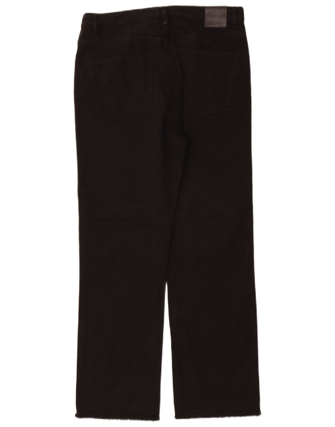 Massimo Dutti γυναικείο ψηλό ίσιο τζιν EU 40 Medium W30 L29 Μαύρο