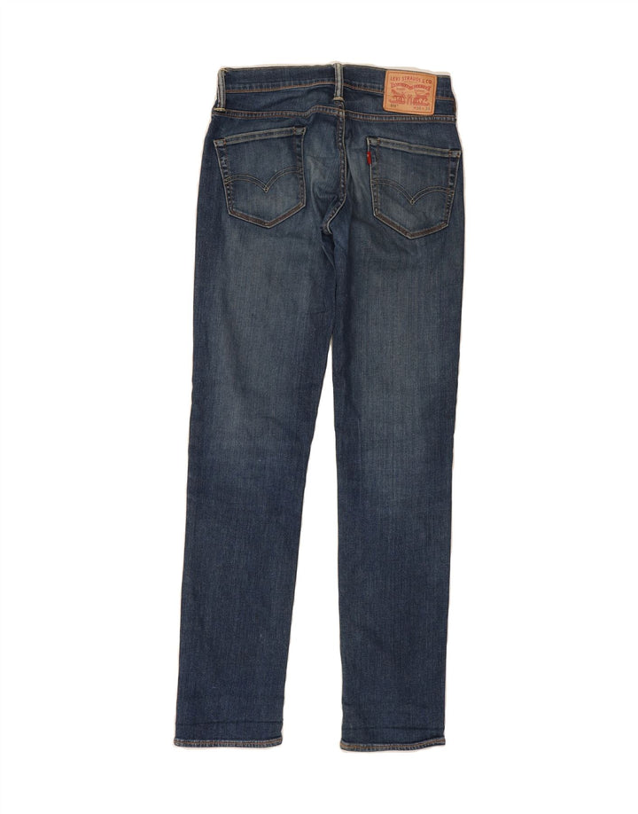 LEVI'S Mens 511 Slim Jeans W30 L34 Blue Cotton Vintage Levi's and Second-Hand Levi's from Messina Hembry 