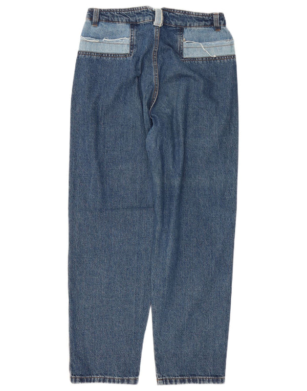 Zara Γυναικείο Ψηλό Χαλαρό Τζιν EU 36 XS W26 L27 Μπλε