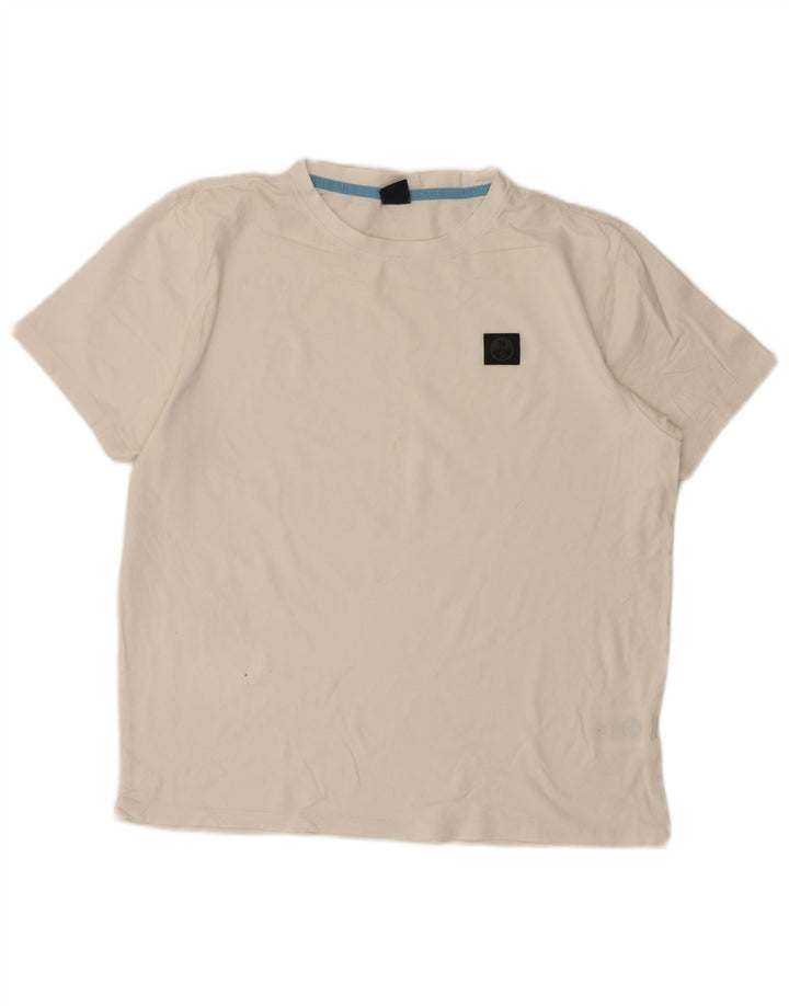 Ανδρικό T-Shirt North Sails Top μεγάλο λευκό βαμβακερό