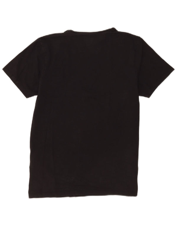 Jack & Jones Ανδρικό T-Shirt Top μεγάλο μαύρο βαμβακερό