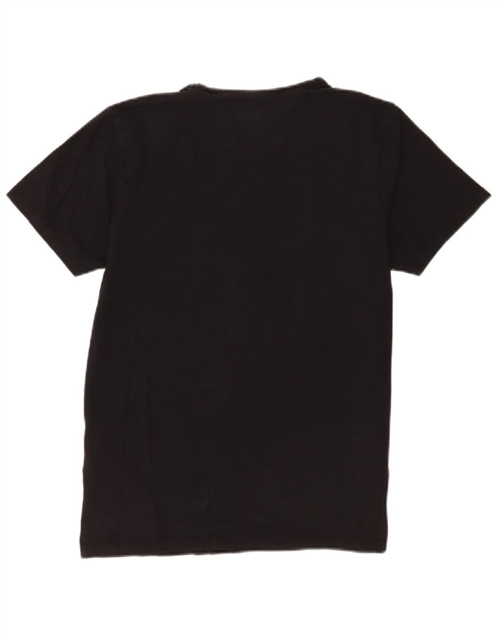Jack & Jones Ανδρικό T-Shirt Top μεγάλο μαύρο βαμβακερό