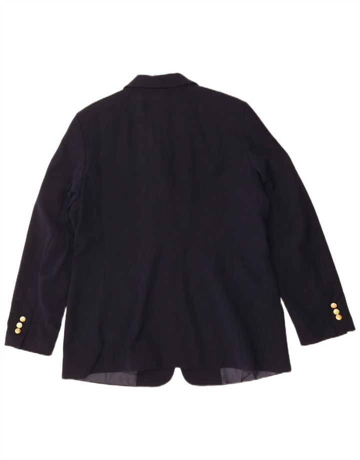 L.L.Bean Γυναικείο τζάκετ blazer US 14 XL Navy Blue Polyester
