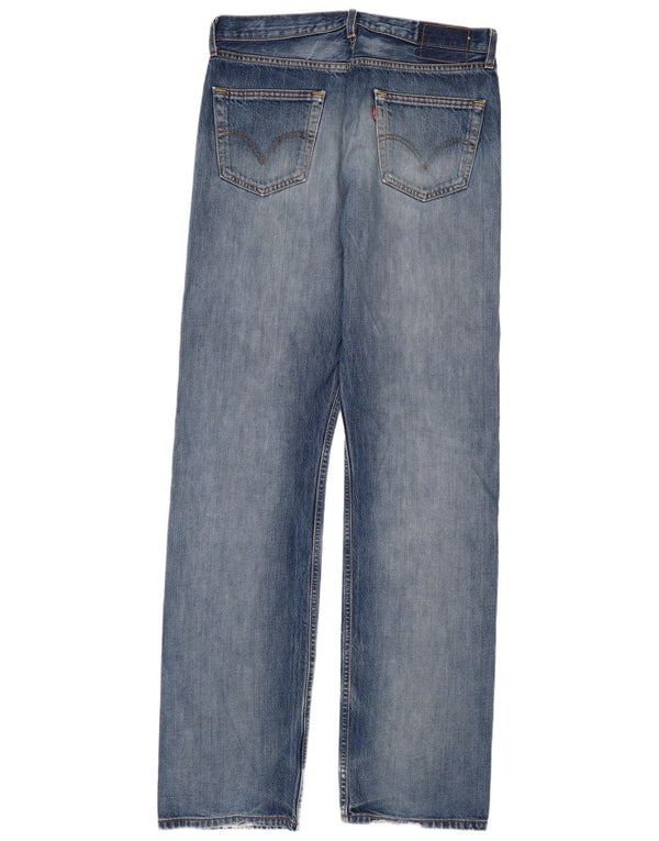Levi's Mens Straight Jeans W34 L36 Blue