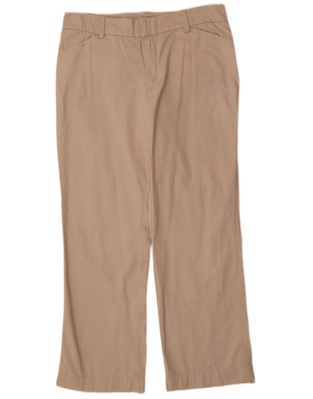 Γυναικείο ίσιο casual παντελόνι LEE US 16 2XL W36 L31 Μπεζ βαμβακερό