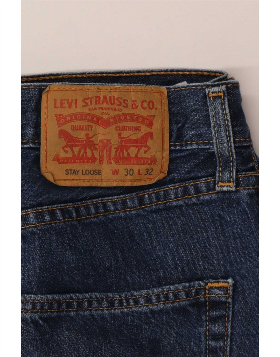 Ανδρικό τζιν Levi's Loose W30 L32 Μπλε βαμβακερό