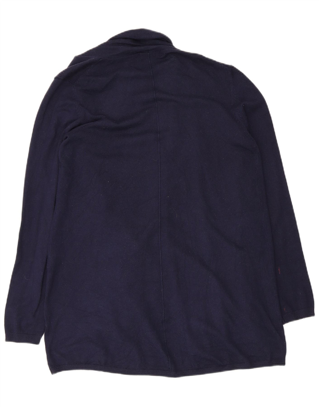 Zara Γυναικεία ανοιχτή ζακέτα UK 12 Medium Navy Blue