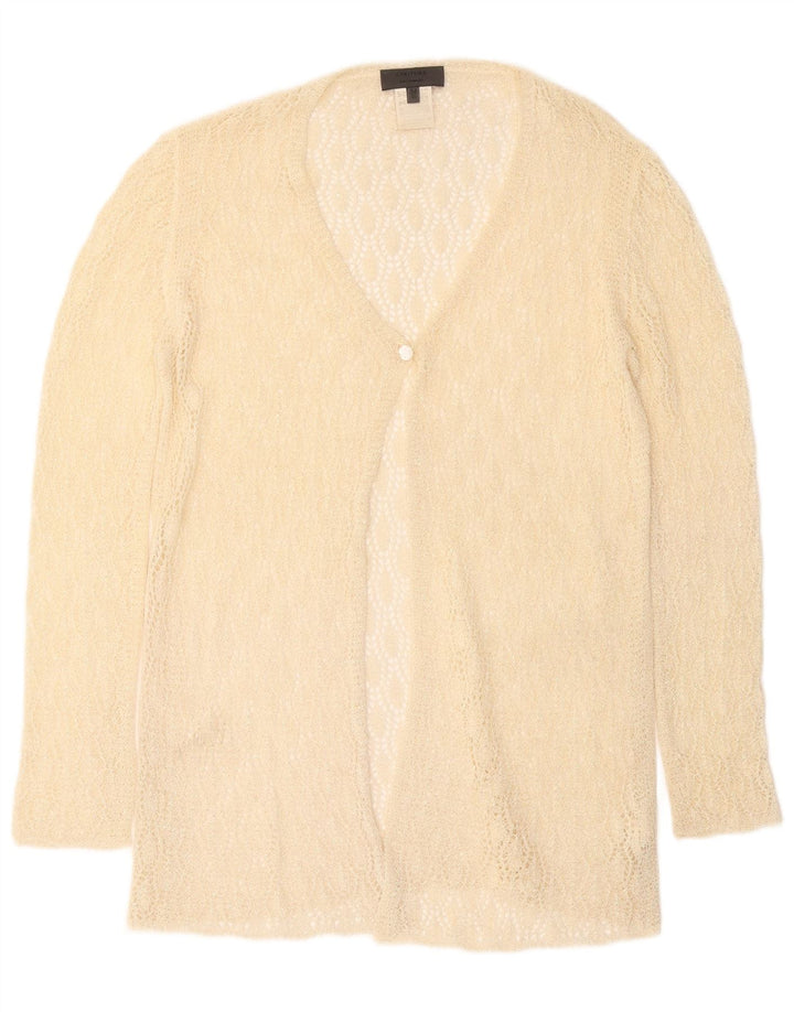 Γυναικείο πουλόβερ Les Copains See Through Cardigan IT 42 Medium Off White