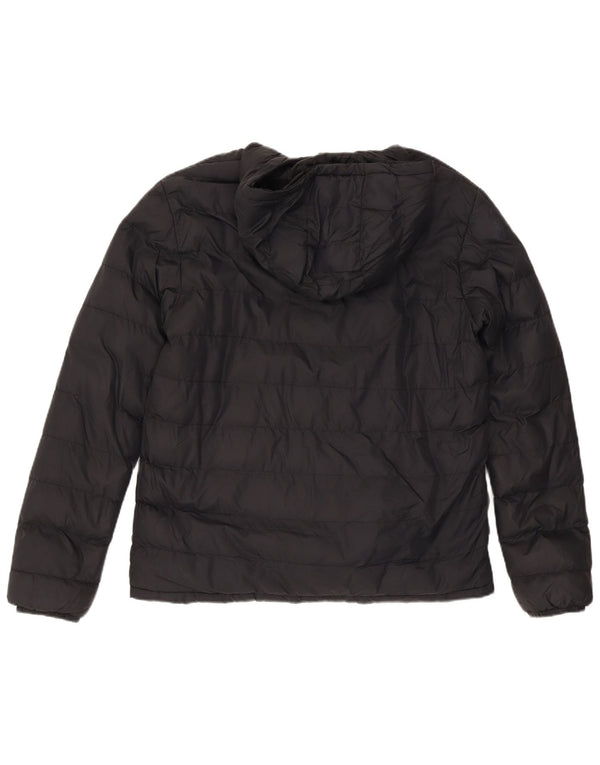 Ανδρικό μπουφάν με κουκούλα Mountain Warehouse UK 40 Large Black Nylon