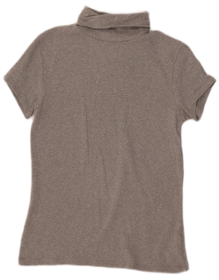 Zara Γυναικείο T-Shirt Top UK 18 XL Γκρι