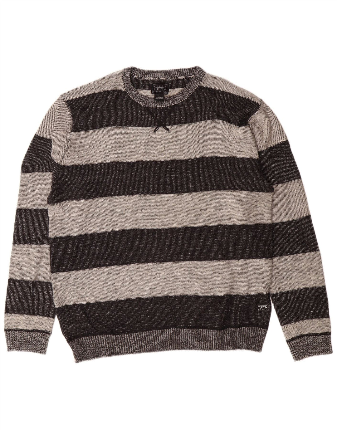 Ανδρικό πουλόβερ Billabong Crew Neck Jumper Μεγάλο γκρι ριγέ ακρυλικό
