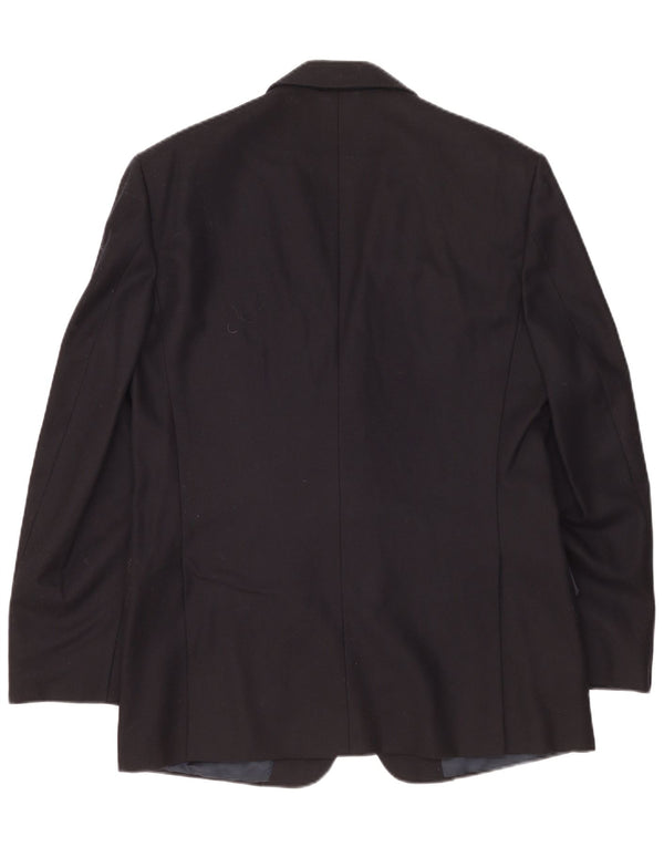 BURBERRYS Ανδρικό σακάκι 2 κουμπιών σακάκι IT 50 Medium Navy Blue Wool