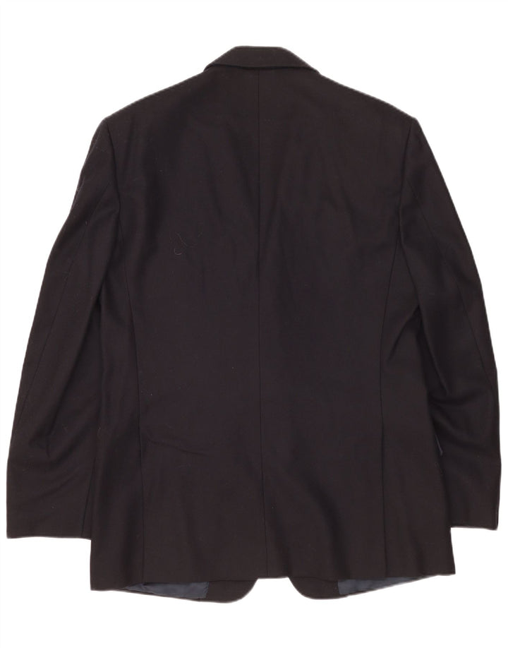 BURBERRYS Ανδρικό σακάκι 2 κουμπιών σακάκι IT 50 Medium Navy Blue Wool