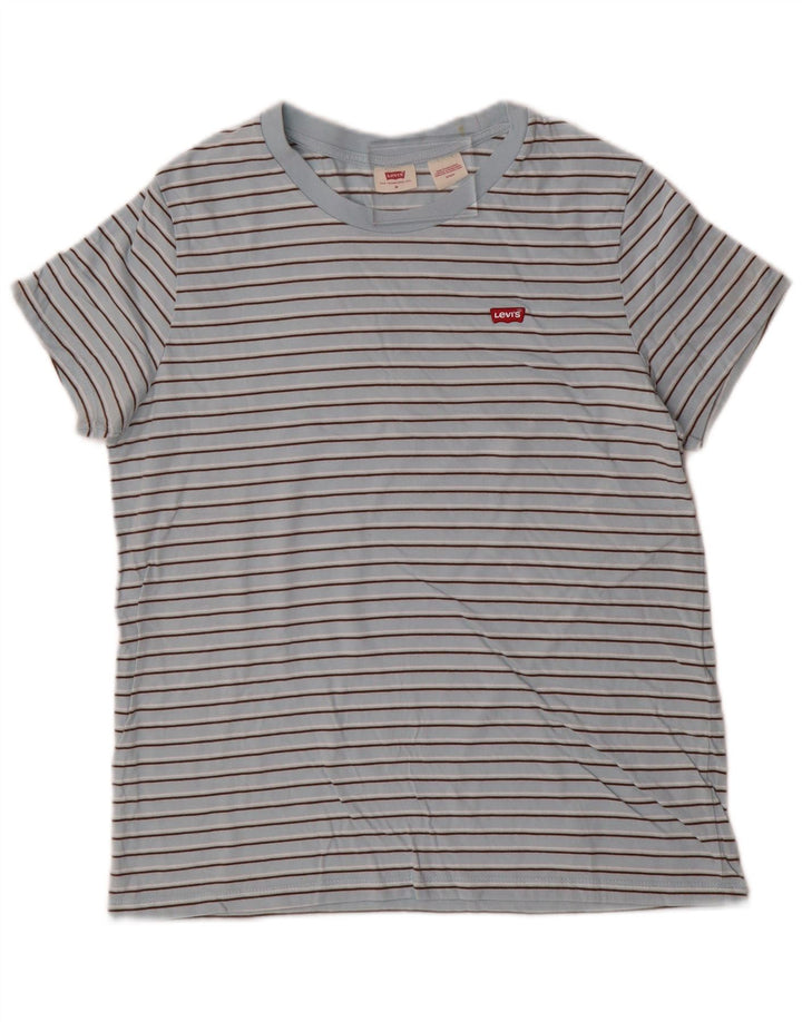 Ανδρικό T-Shirt Levi's Top Βαμβακερό μεσαίο μπλε ριγέ