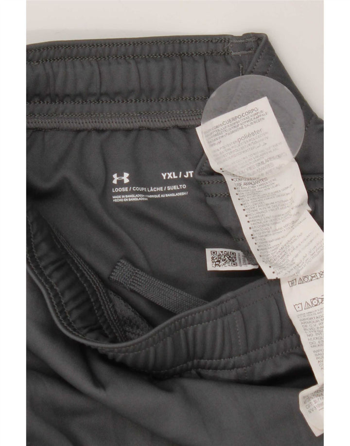 Under Armour Boys Αθλητικό Σορτς 13-14 Ετών XL Γκρι Πολυεστέρα