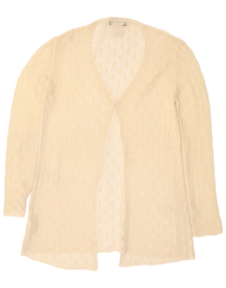 Γυναικείο πουλόβερ Les Copains See Through Cardigan IT 42 Medium Off White