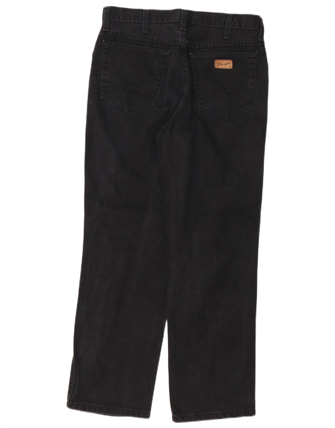 Wrangler Ανδρικό Ohio Straight Jeans W33 L30 Μαύρο βαμβακερό