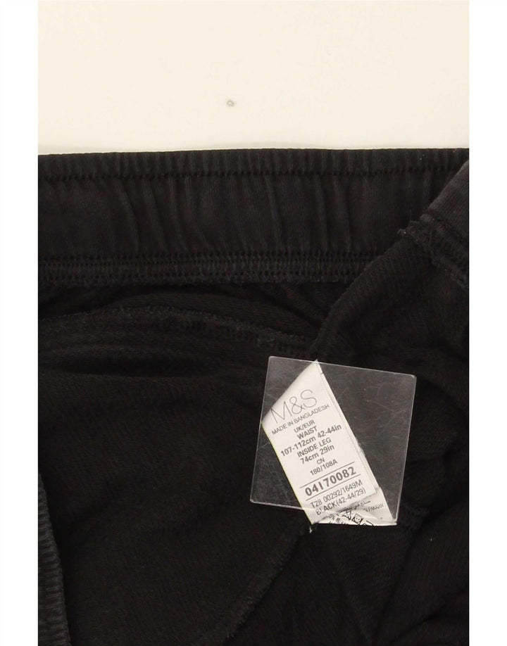 Ανδρική αθλητική φόρμα Marks & Spencer 2XL Μαύρο βαμβακερό