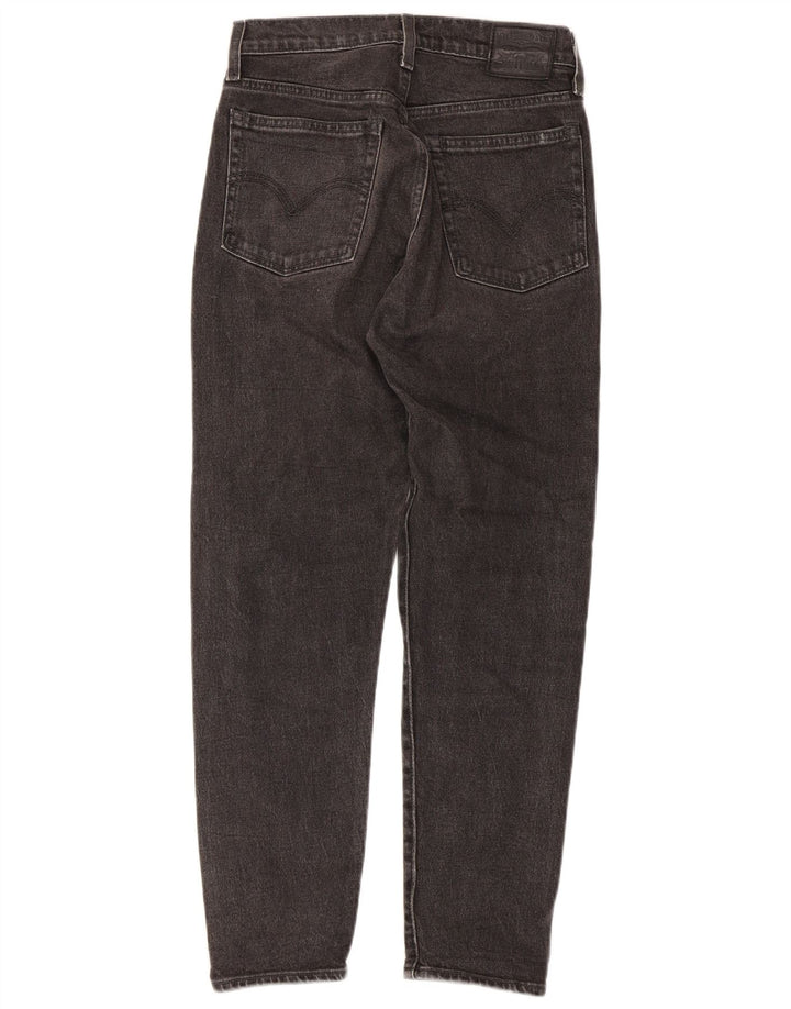 Γυναικείο τζιν Levi's Tapered W26 L27 μαύρο βαμβακερό