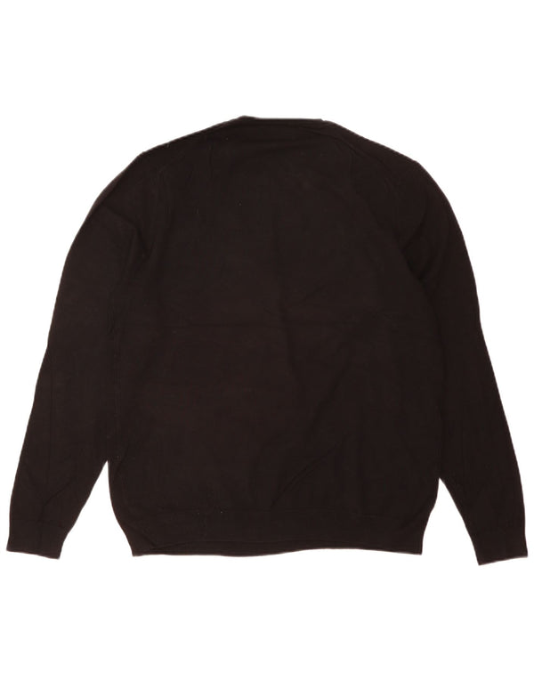 Ανδρικό πουλόβερ Zara Crew Neck Jumper XL Μαύρο